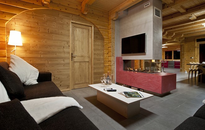 La Plagne Location Chalet Luxe Jacobsite Séjour