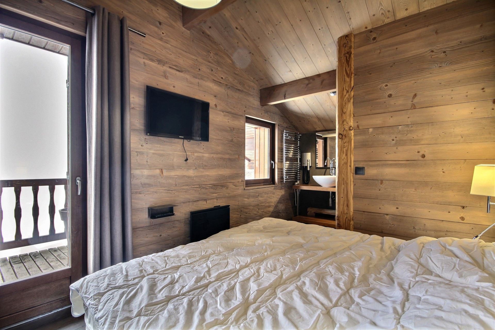 La Plagne Location Chalet Luxe Jaédite Chambre 