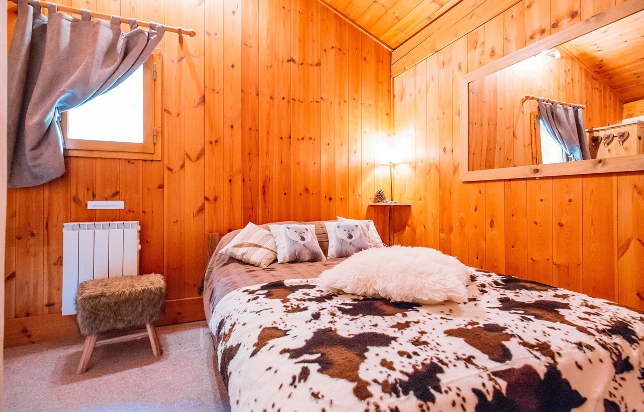 La Plagne Location Chalet Luxe Jadéite Verte Chambre 3