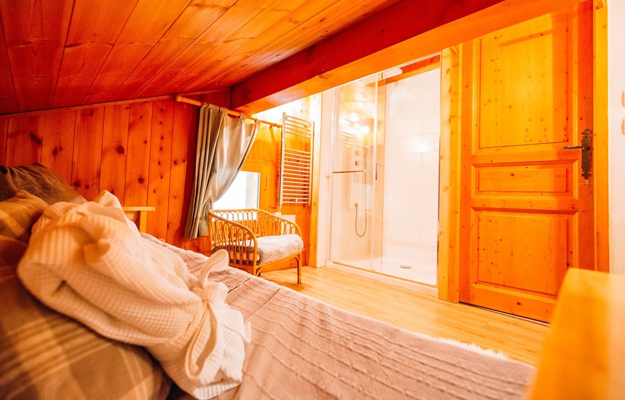 La Plagne Location Chalet Luxe Jadéite Verte Chambre 5