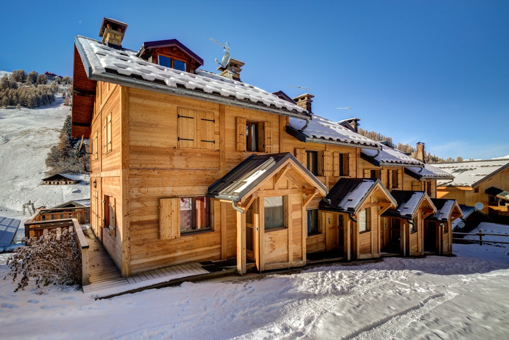 La Plagne Location Chalet Luxe Ligio Extérieur