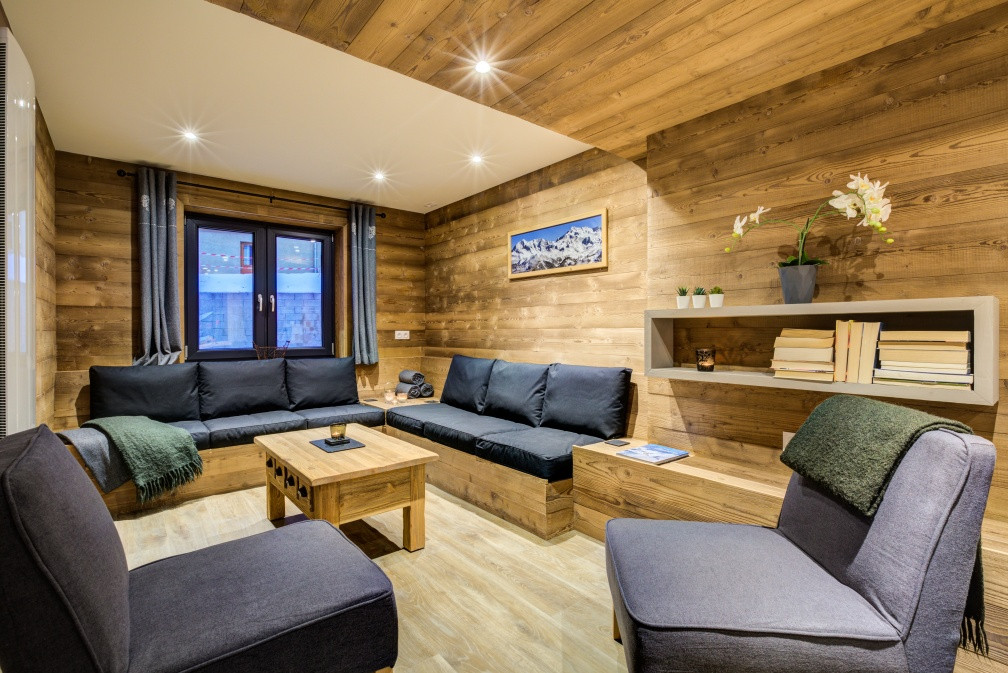 La Plagne Location Chalet Luxe Lugia Séjour 