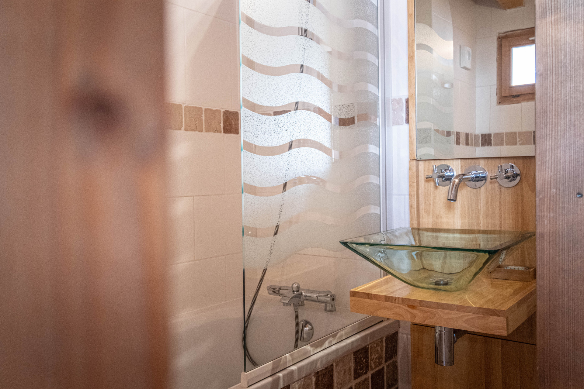 La Plagne Location Chalet Luxe Pyrite Salle De Bain