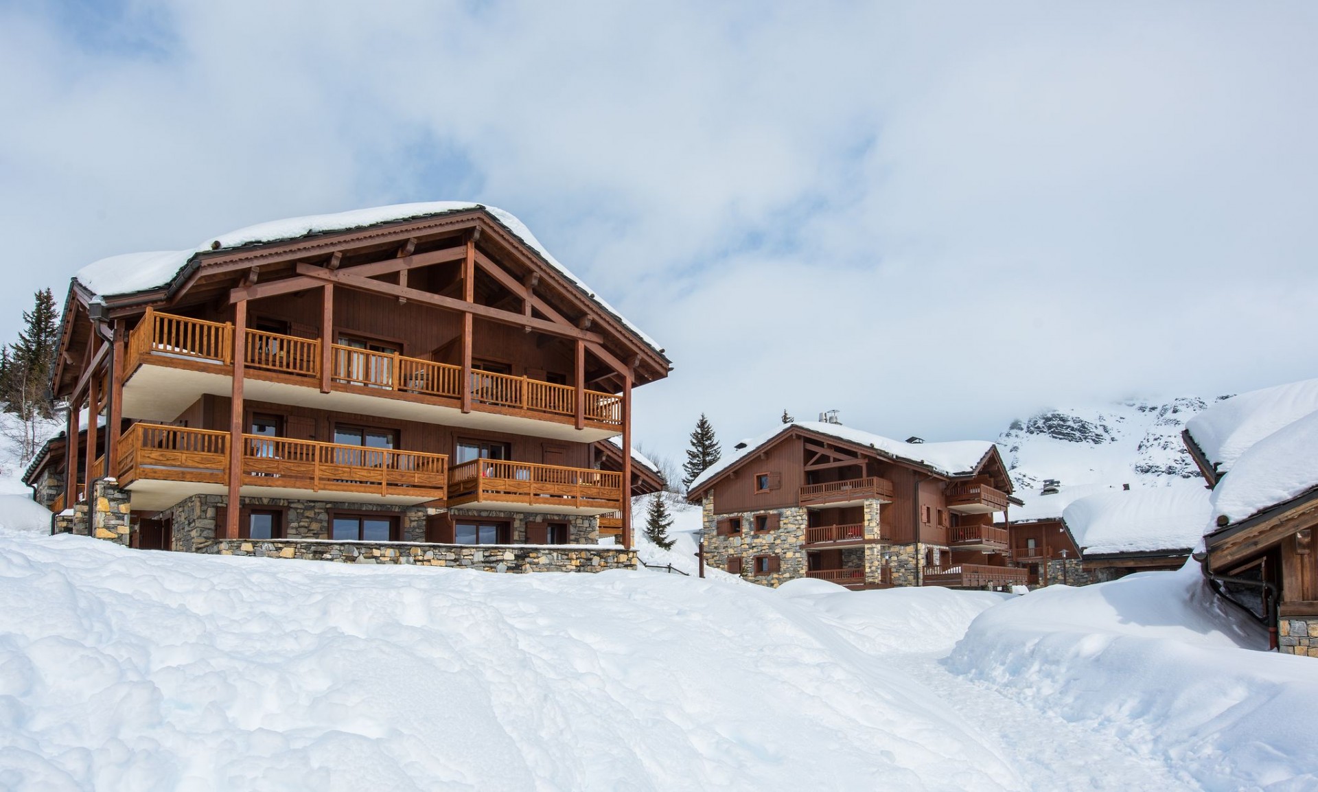 La Rosière Location Appartement Luxe Lyncurion Extérieur