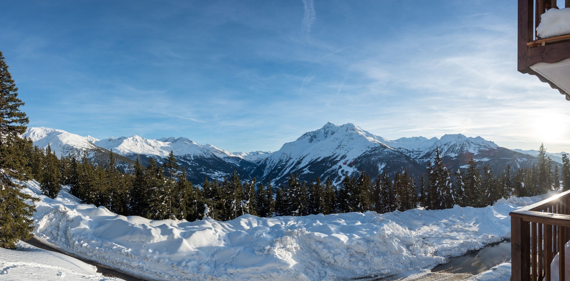 La Rosière Location Appartement Dans Résidence Luxe Radovanite Vue