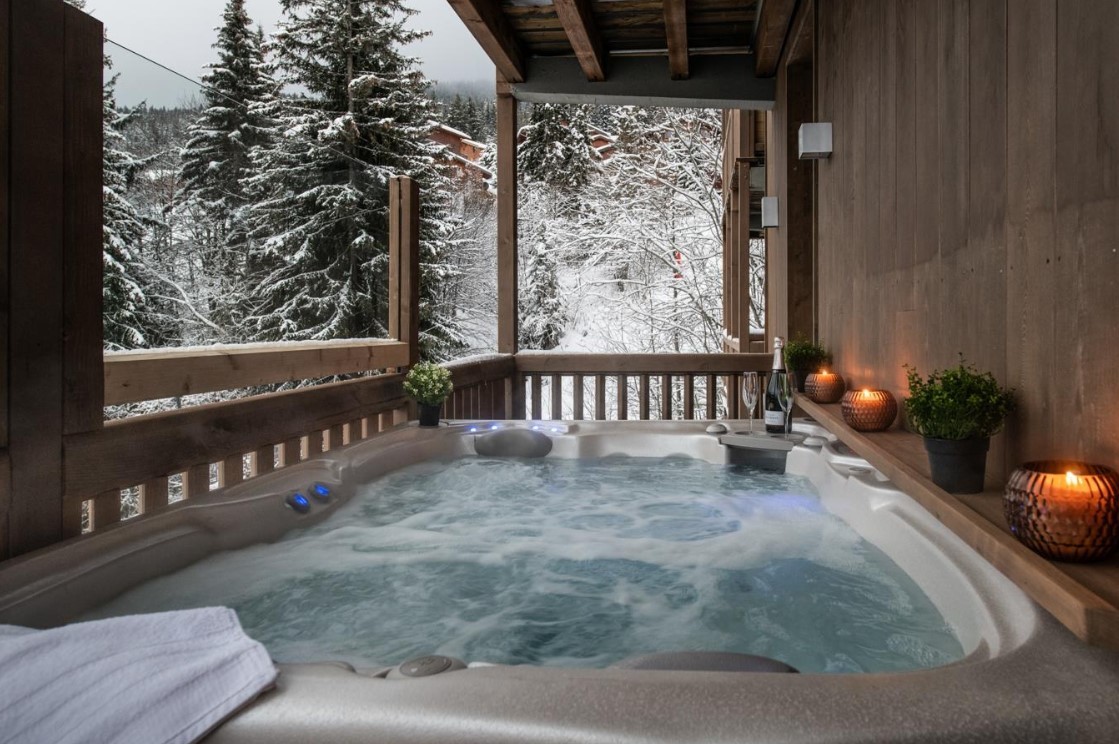 La Tania Location Chalet Luxe Alta Jacuzzi