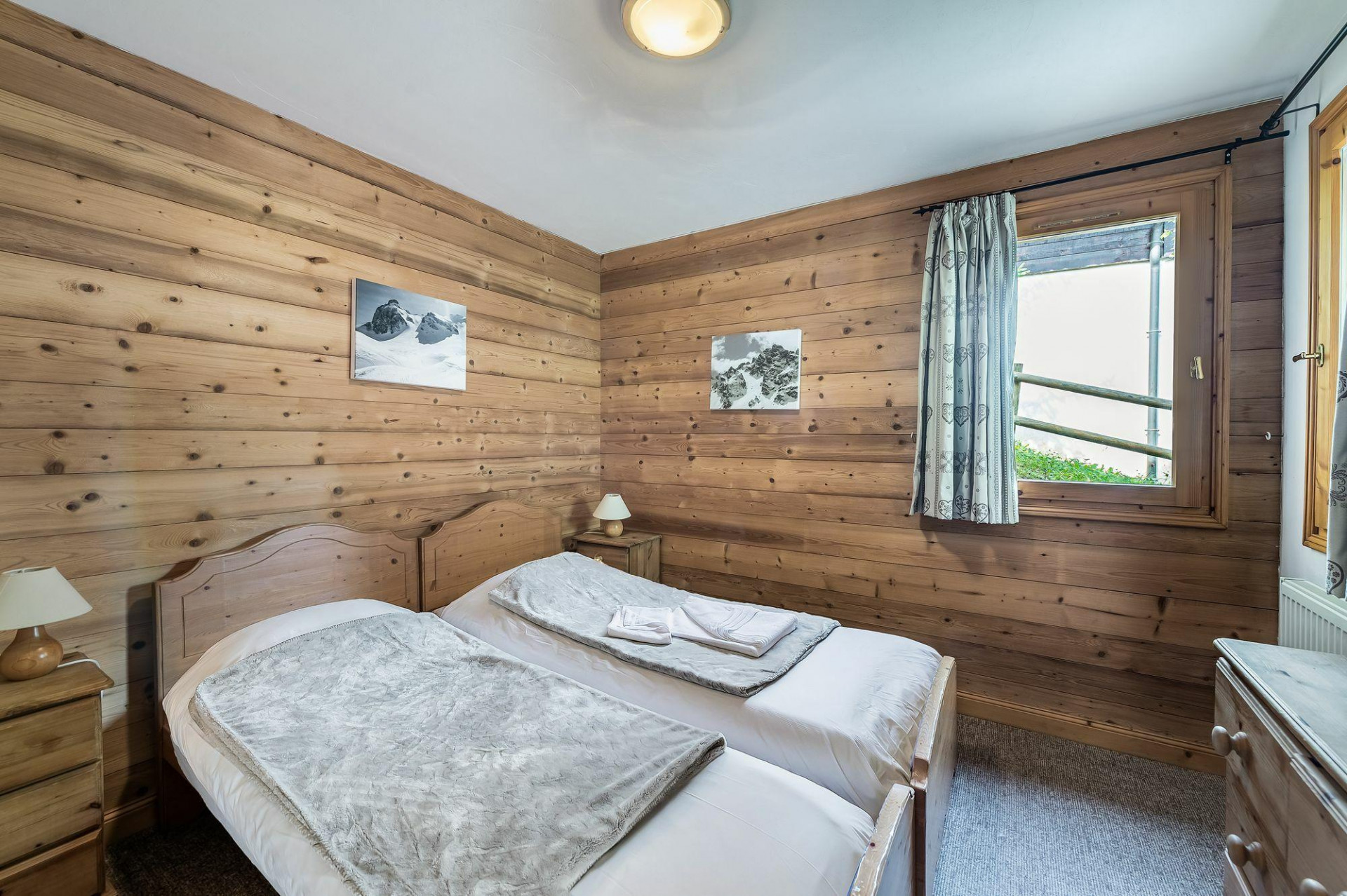 La Tania Location Chalet Luxe Nibote Chambre 4 