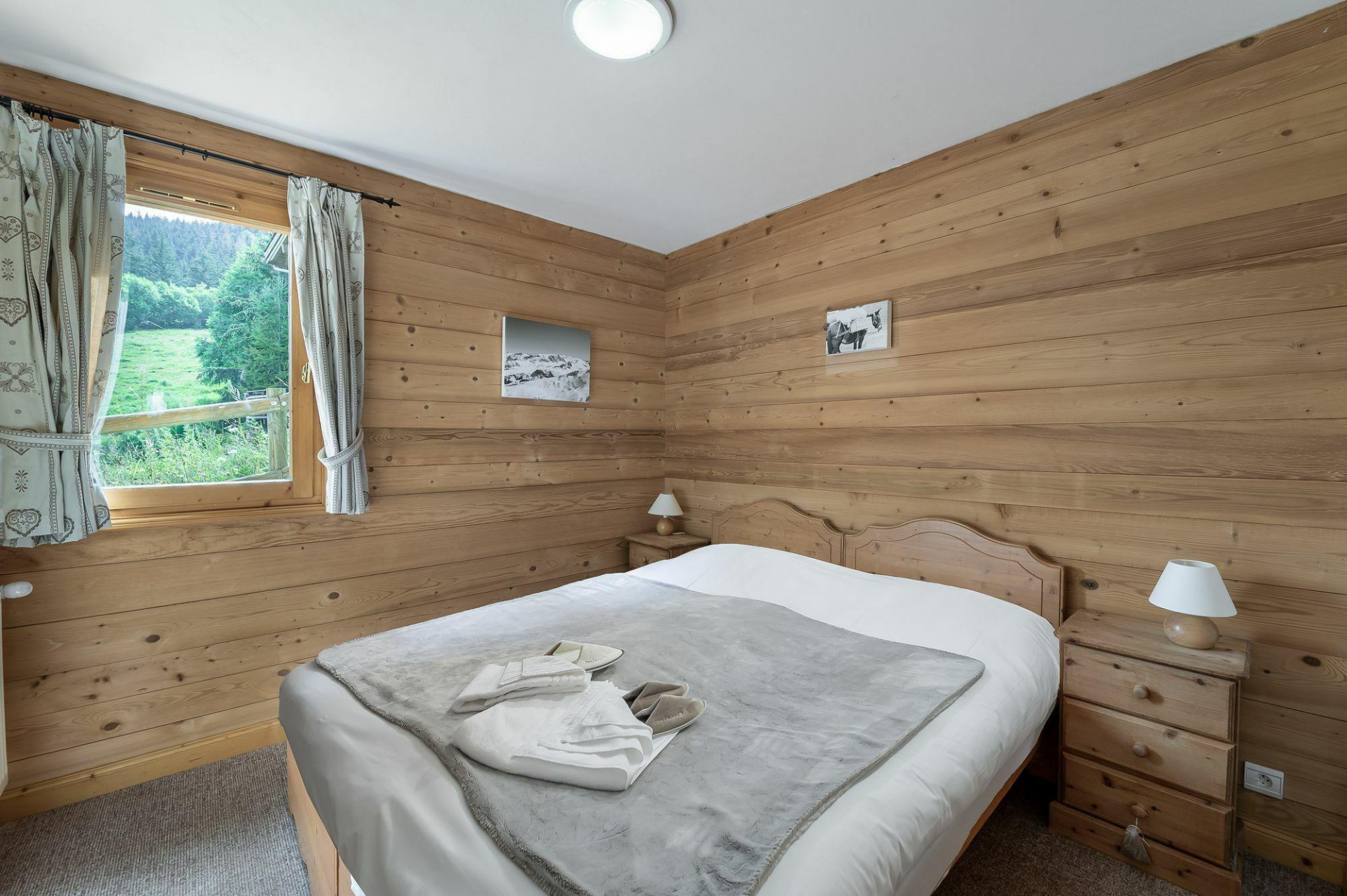 La Tania Location Chalet Luxe Nibote Chambre Double 