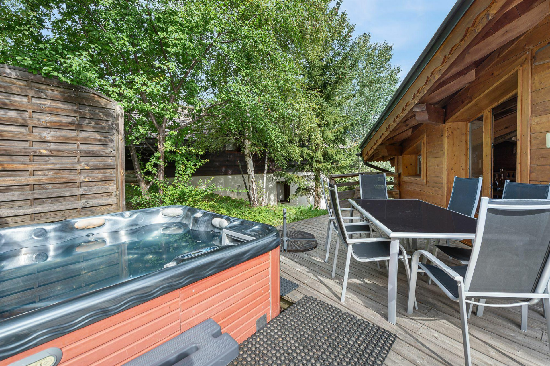 La Tania Location Chalet Luxe Nibote Jacuzzi