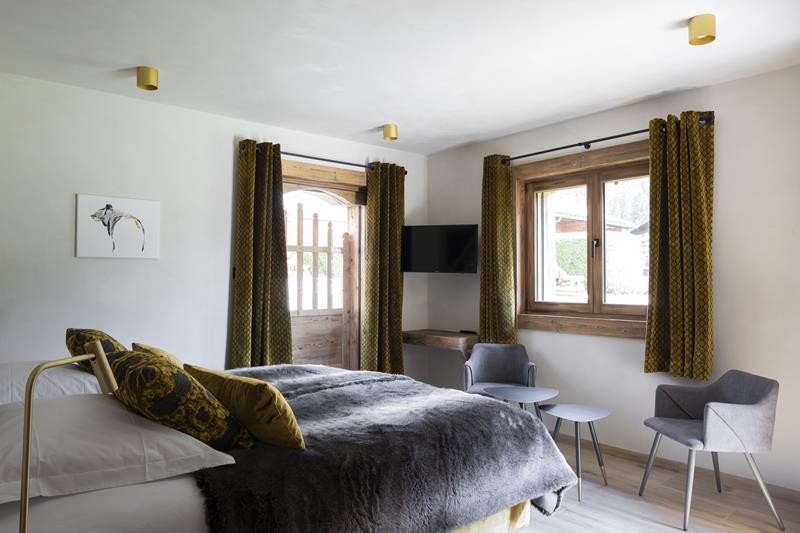 Le Grand Bornand Location Chalet Luxe Leonate Chambre5