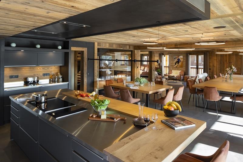 Le Grand Bornand Location Chalet Luxe Leonate Cuisine1