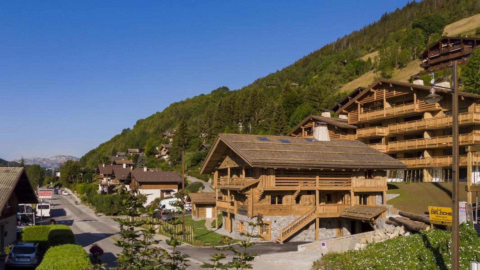 Le Grand Bornand Location Chalet Luxe Leonate Extérieur