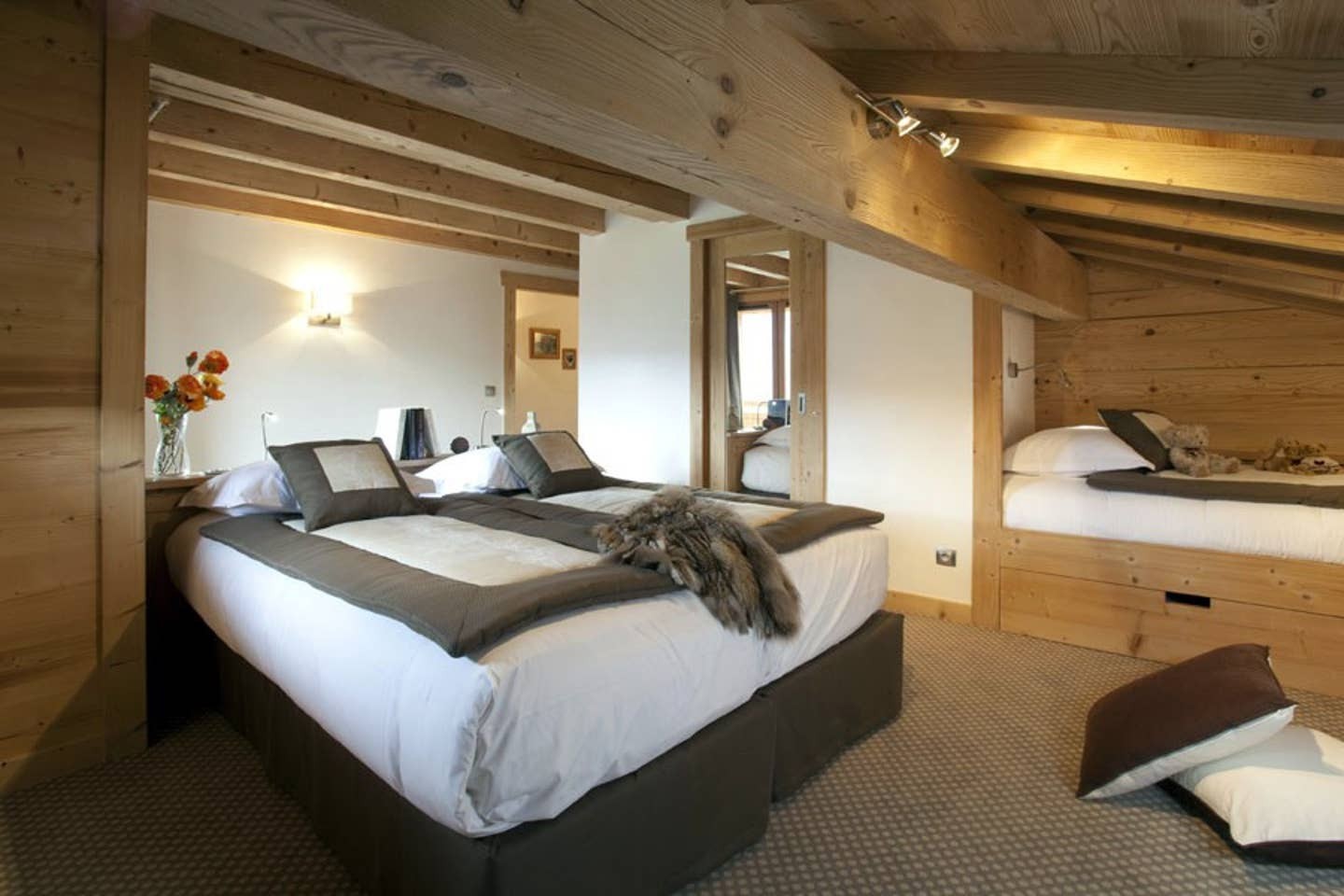 Le Grand Bornand Location Chalet Luxe Leonite Chambre2