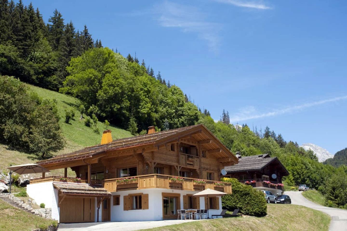 Le Grand Bornand Location Chalet Luxe Leonite Extérieur