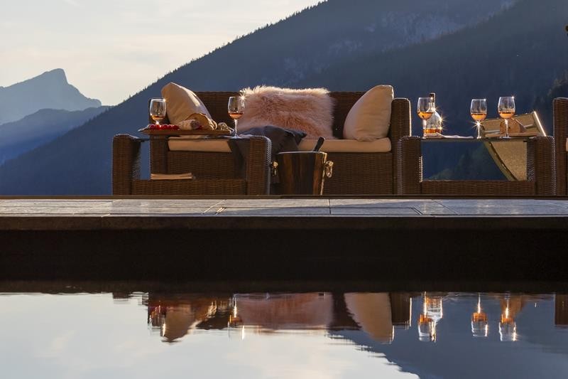 Le Grand Bornand Location Chalet Luxe Leonute Terrasse1