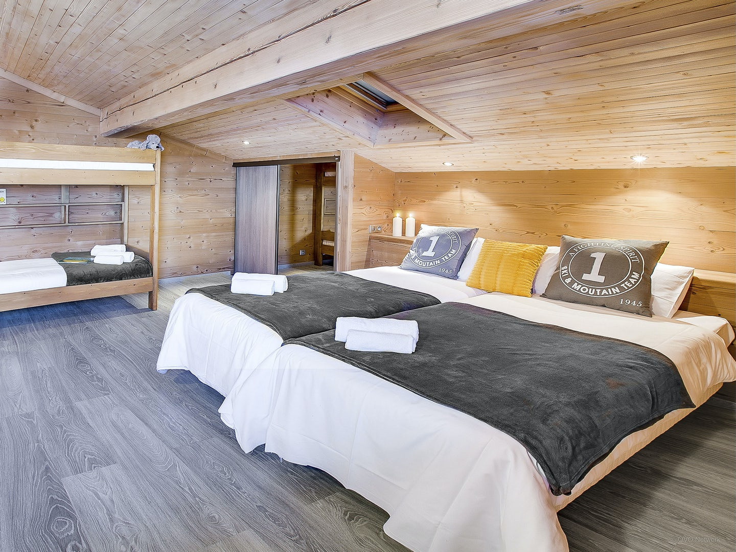 Le Grand Bornand Location Chalet Luxe Leubarbe Chambre 2