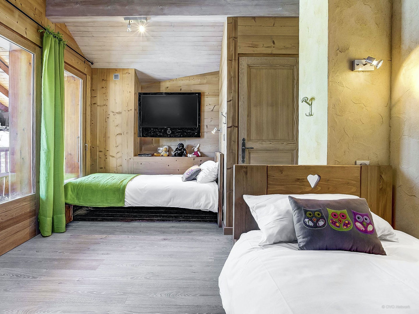 Le Grand Bornand Location Chalet Luxe Leuboria Chambre Double