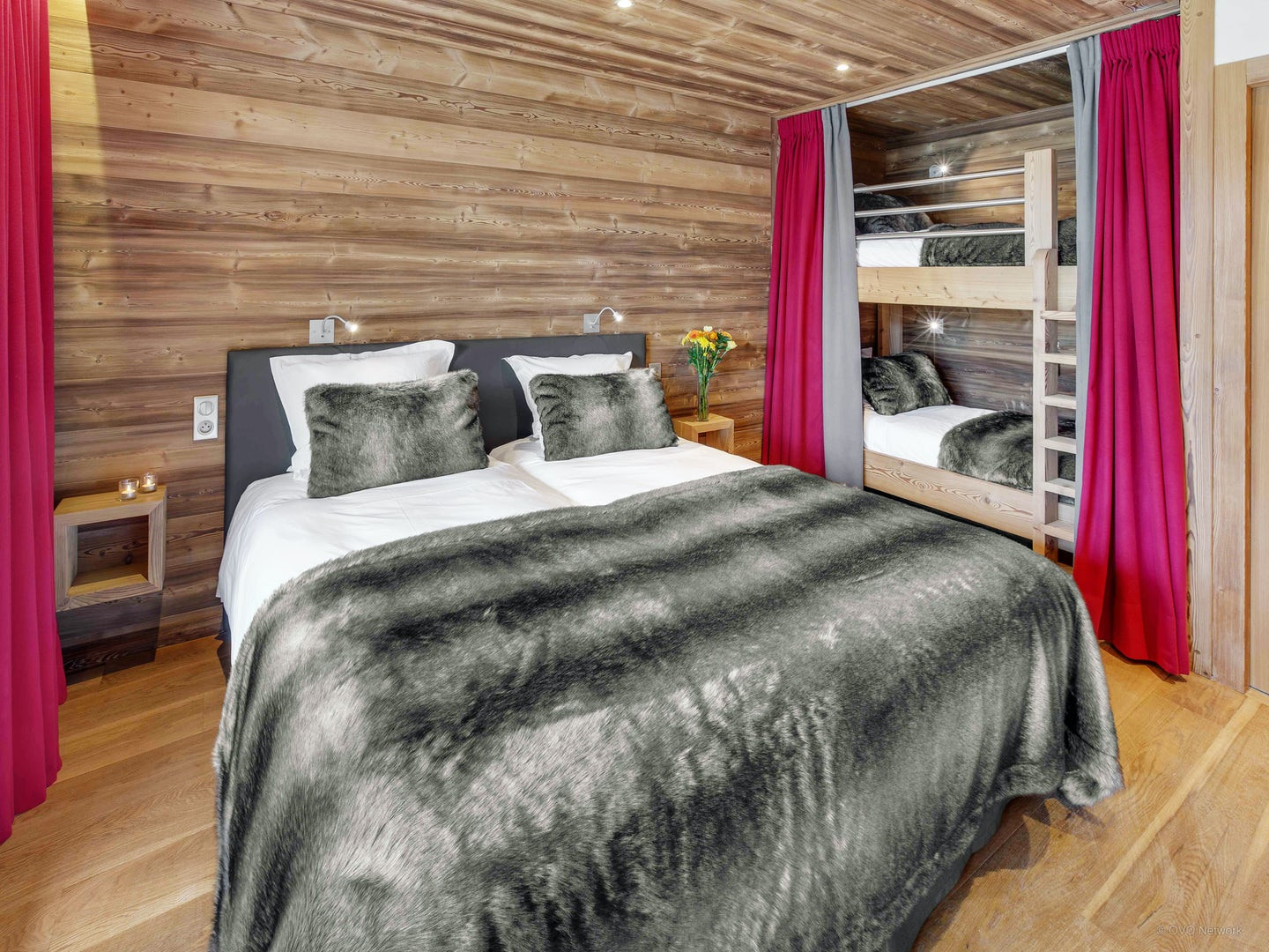 Le Grand Bornand Location Chalet Luxe Leumerin Chambre 1