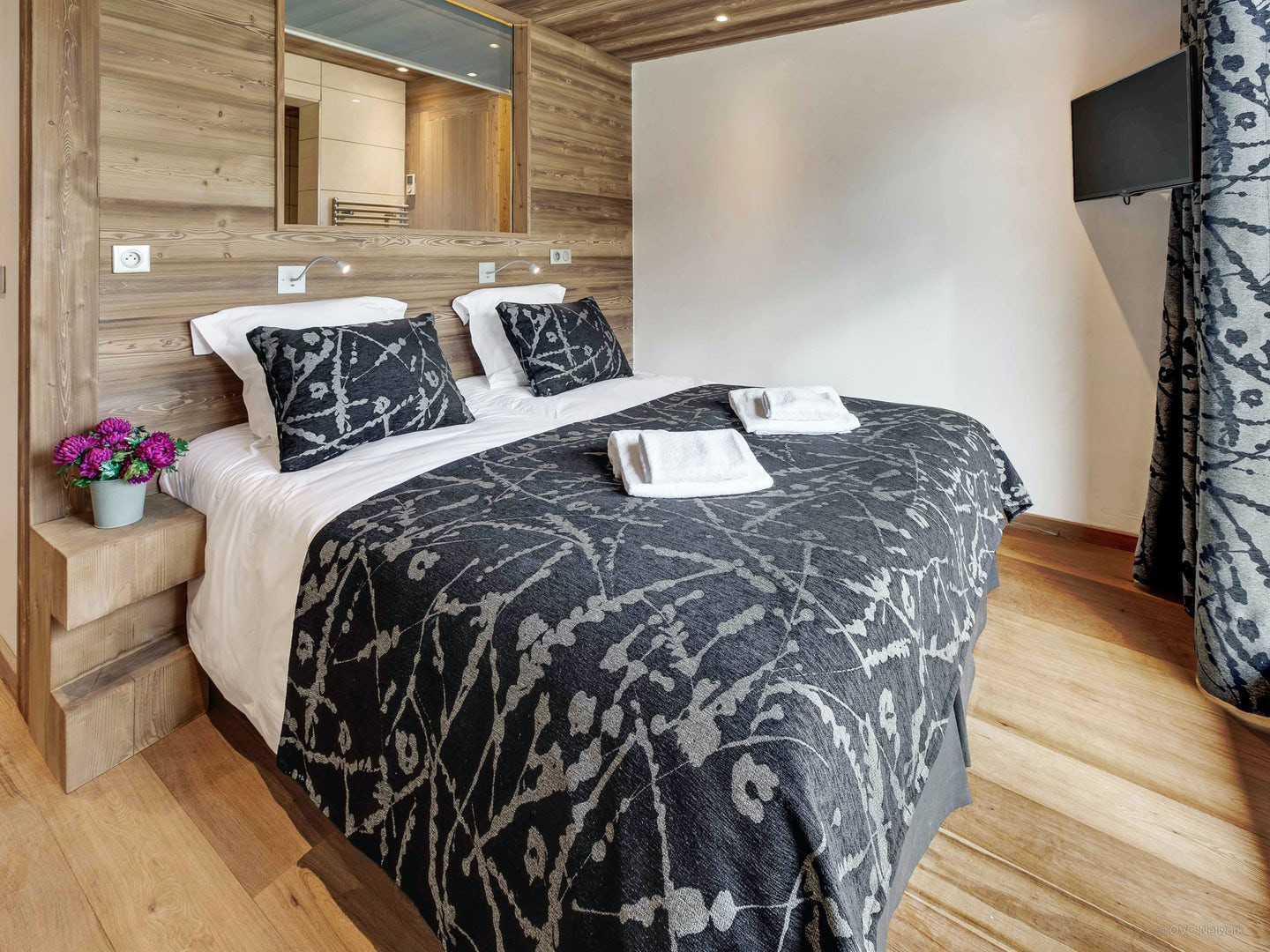 Le Grand Bornand Location Chalet Luxe Leumerin Chambre 