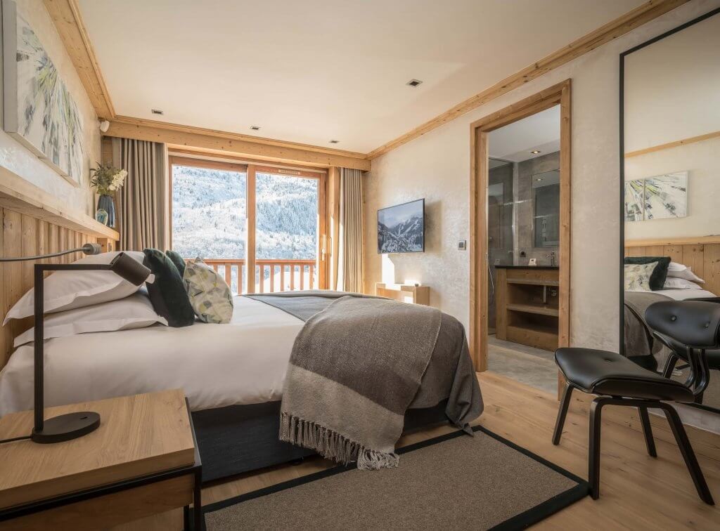 Les Allues Location Chalet Luxe Maclaya Chambre 1