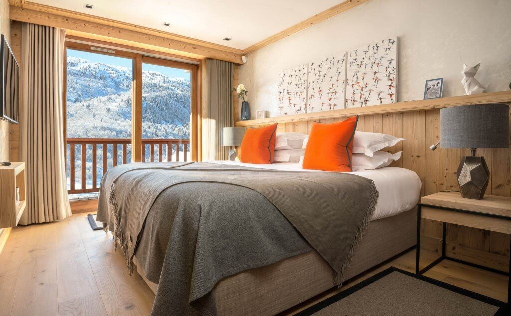 Les Allues Location Chalet Luxe Maclaya Chambre