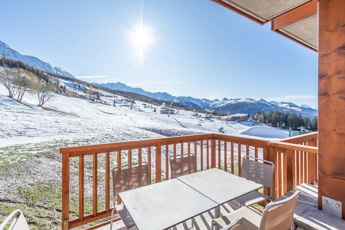 Les Arcs Location Appartement Luxe Arcenite Balcon 2