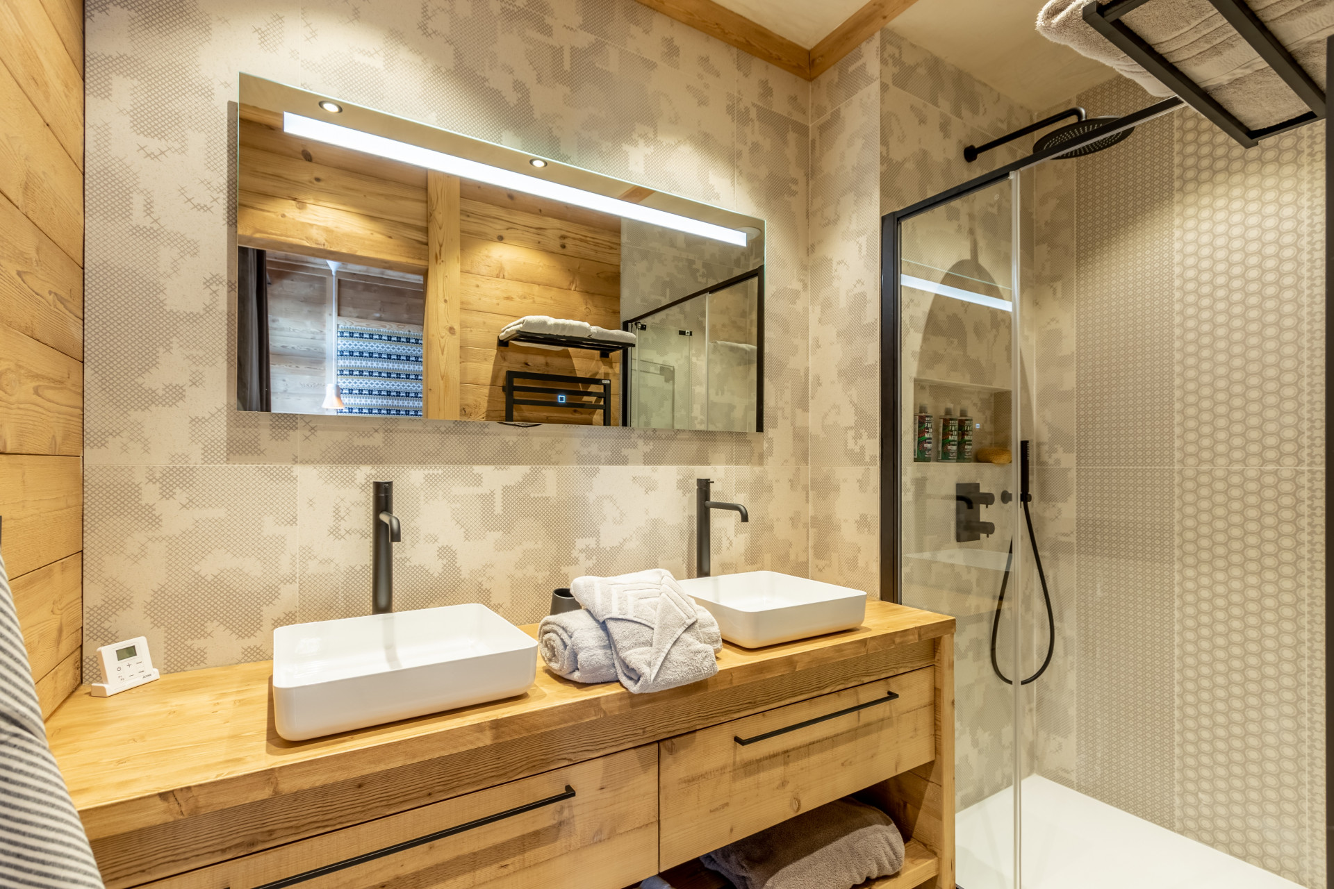 Les Arcs Location Appartement Luxe Arcinite Douche 2