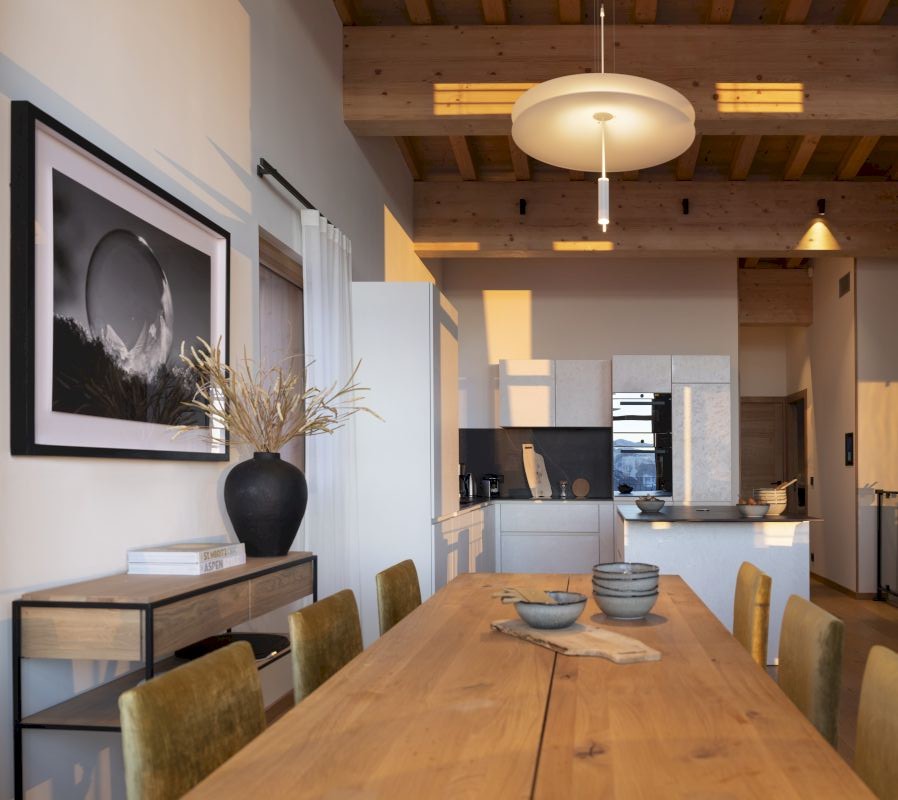 Les Arcs Location Chalet Luxe Arcin Cuisine