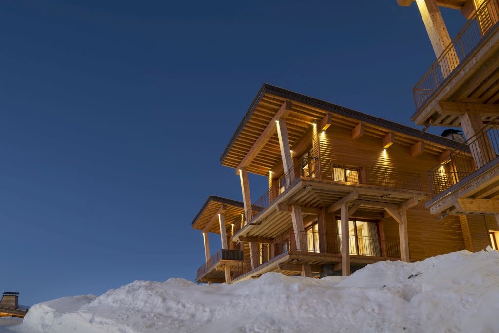 Les Arcs Location Chalet Luxe Arcin Extérieur 2