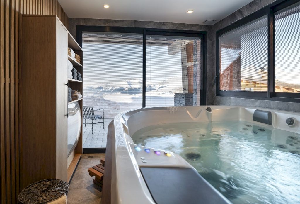 Les Arcs Location Chalet Luxe Arcin Jacuzzi