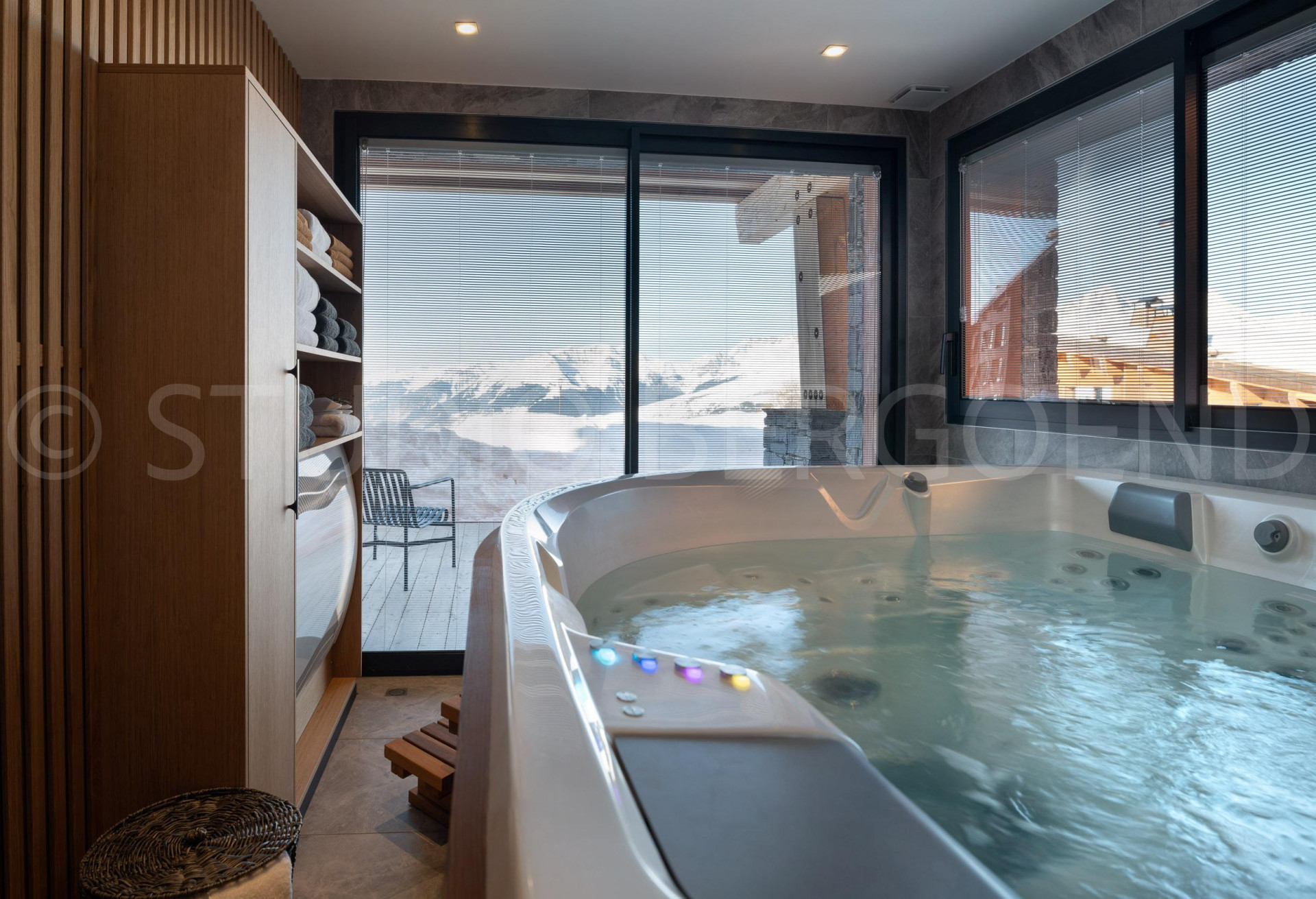 Les Arcs Location Chalet Luxe Arcin Jacuzzi 