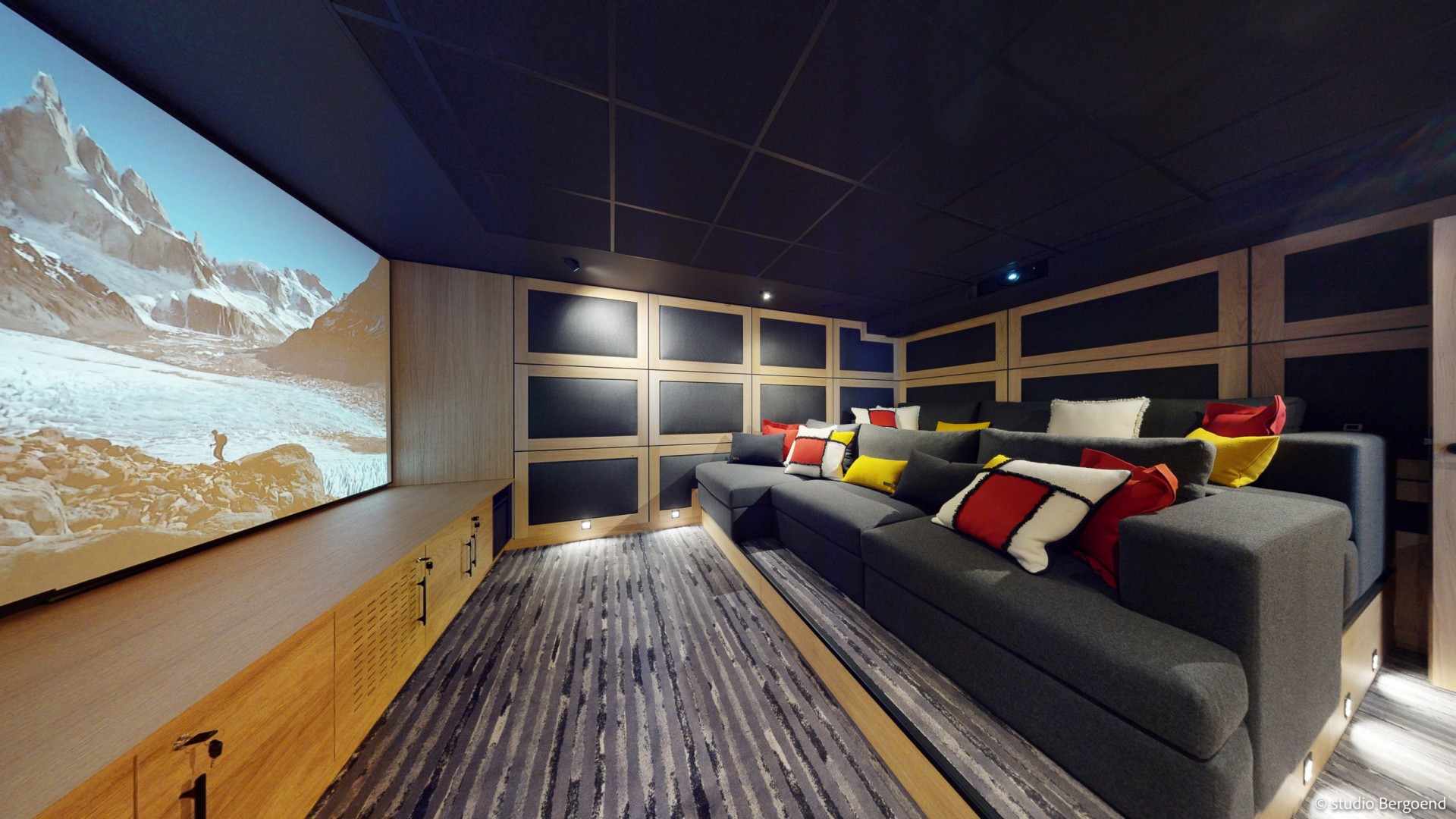 Les Arcs Chalet Luxe Arcute Home Cinéma