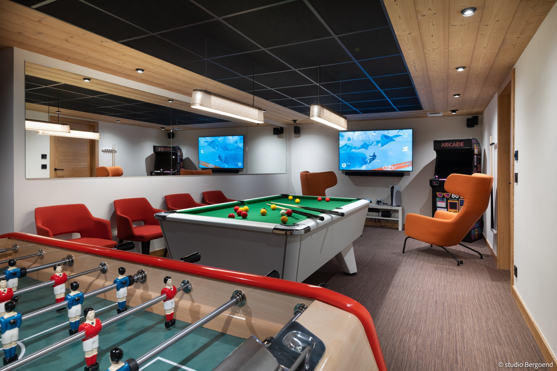 Les Arcs Location Chalet Luxe Arcute Salle de Jeux