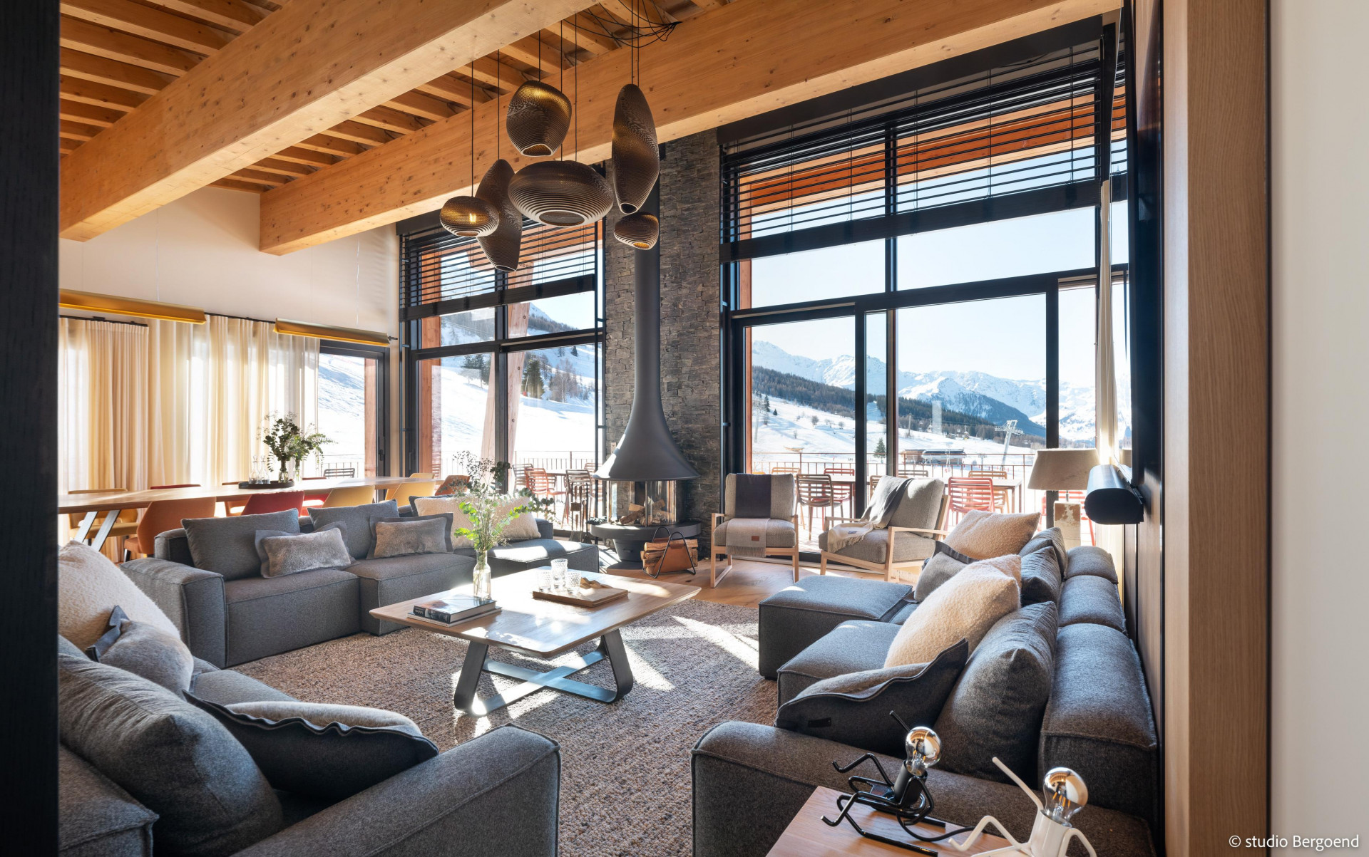 Les Arcs Location Chalet Luxe Arcute Salon 