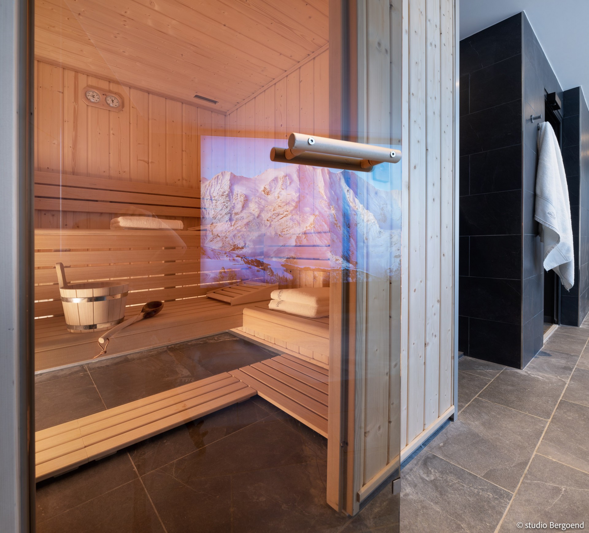 Les Arcs Location Chalet Luxe Arcute Sauna