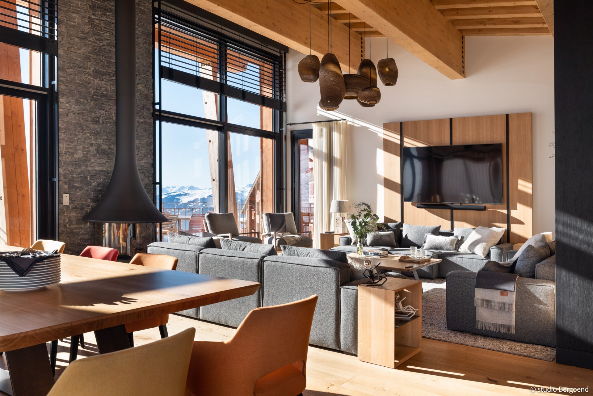 Les Arcs Location Chalet Luxe Arcute Séjour