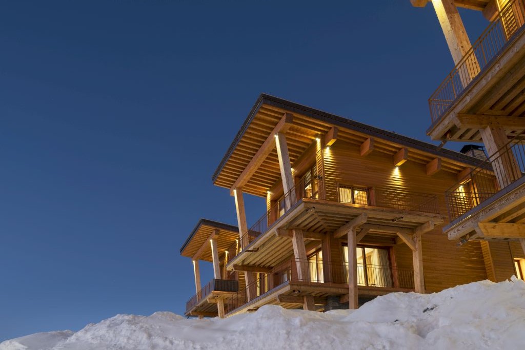 Les Arcs Location Chalet Luxe Arkite Extérieur