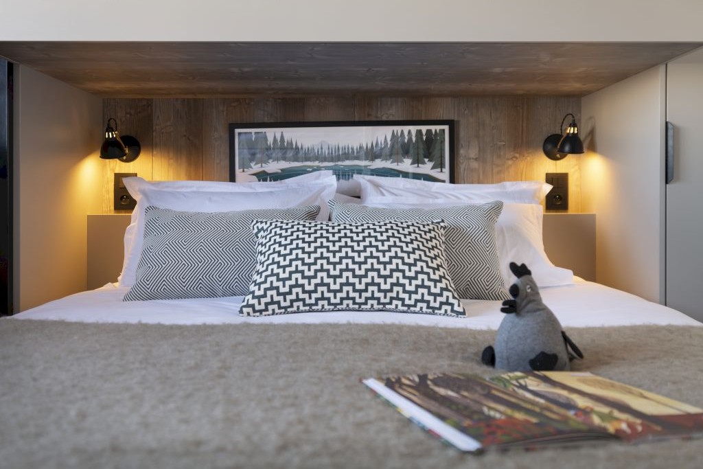 Les Arcs Location Chalet Luxe Arkutine Chambre 1