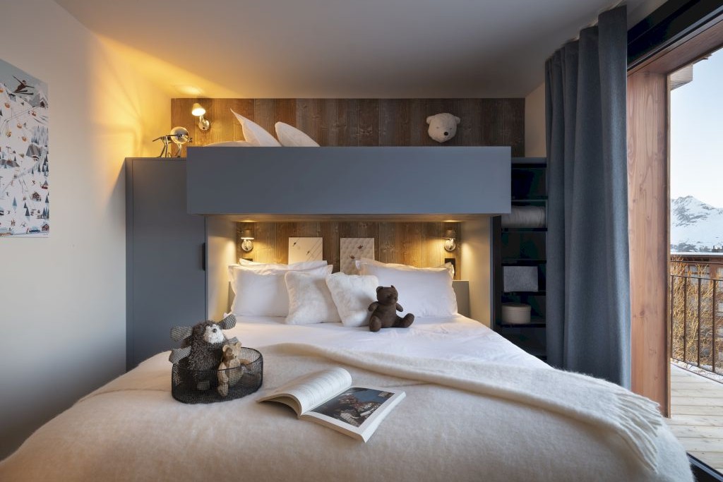 Les Arcs Location Chalet Luxe Arkutine Chambre 3