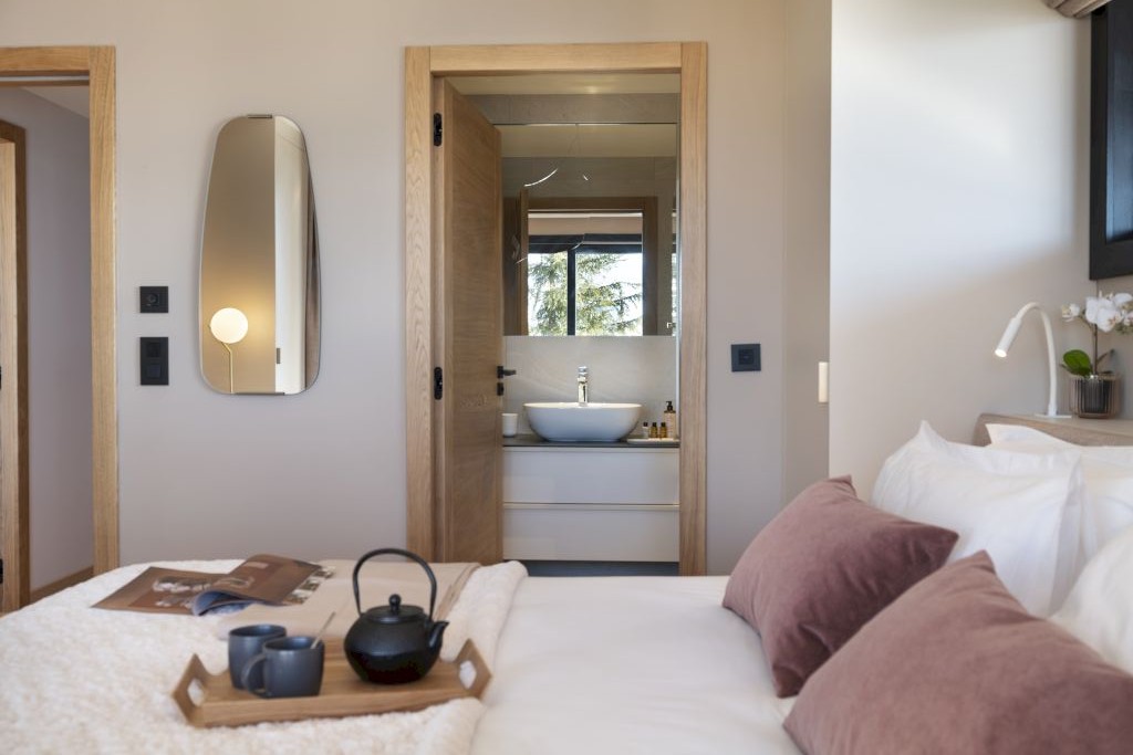 Les Arcs Location  Chalet Luxe Arkutine Chambre 2