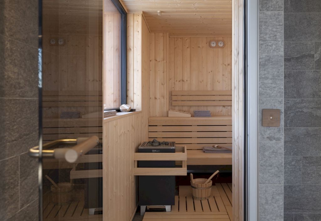 Les Arcs Chalet Location Luxe Arkutine Sauna