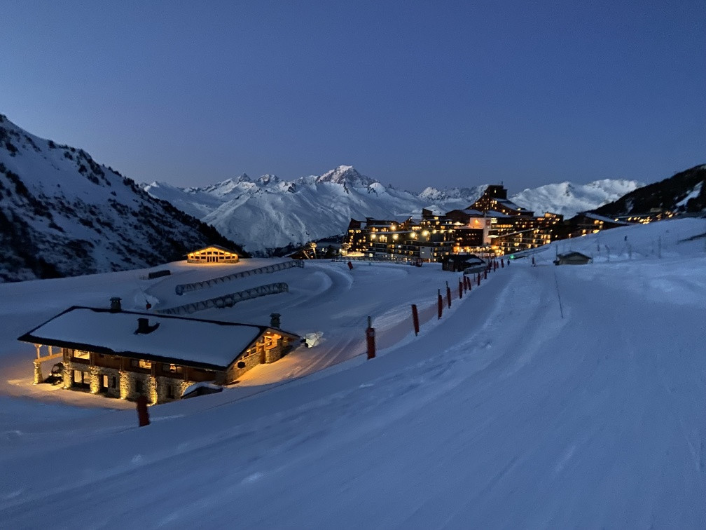 Les Arcs Location Chalet Luxe Cascida Nuit 