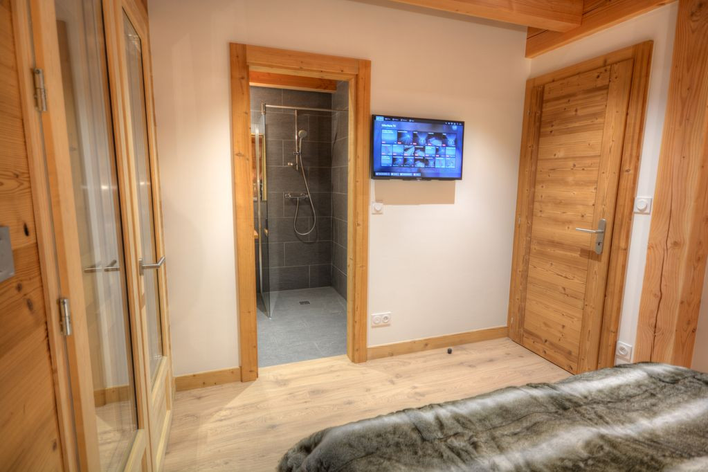 Les Carroz D'Araches Location Appartement Luxe Likasite Chambre Avec Salle De Bain