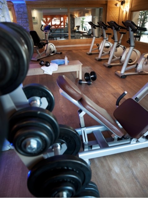 Les Carroz D'Araches Location Appartement Luxe Lucibe Salle De Fitness