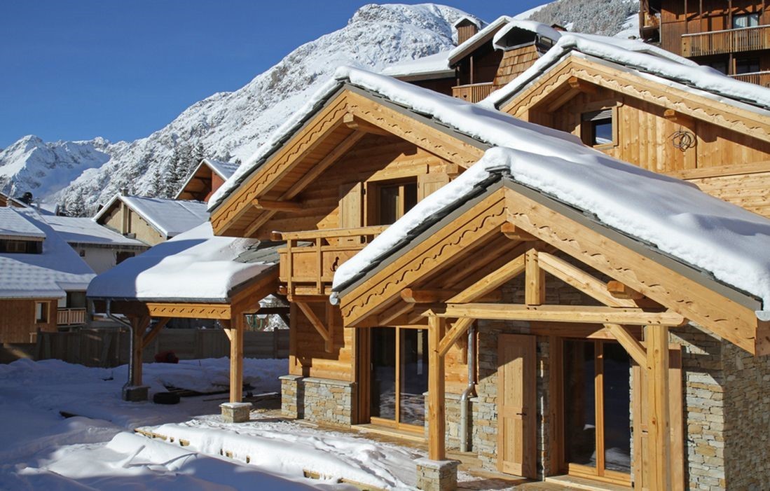 Les Deux Alpes Rental Chalet Luxury Cervantate Outside  4