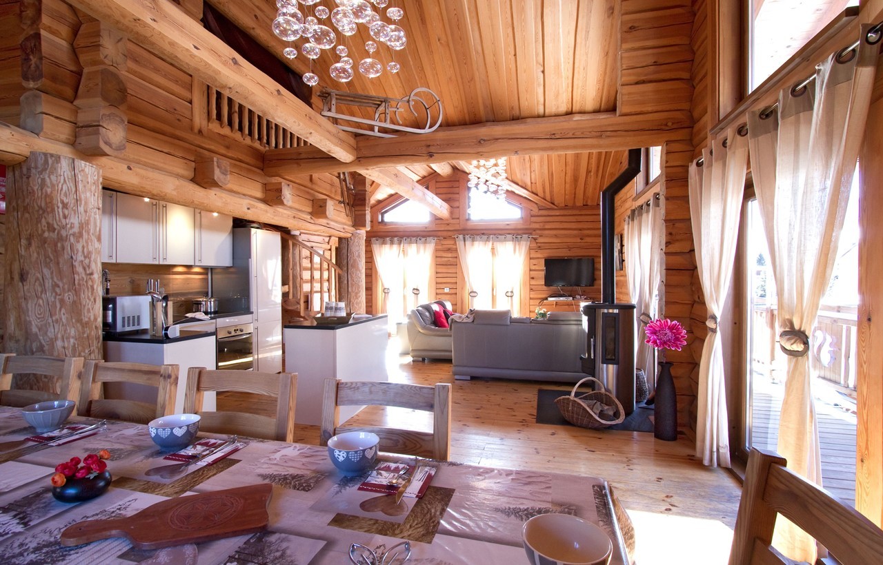 Les Deux Alpes Location Chalet Luxe Princess Blue 2 Interieur