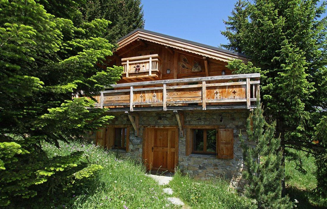 Les Deux Alpes Location Chalet Luxe Topaze Dorée Extérieur 2