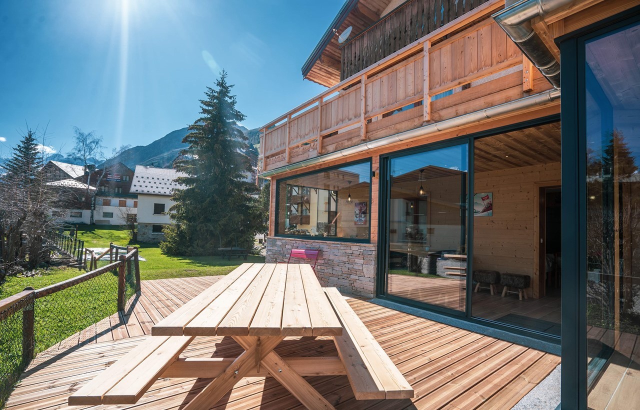 Les Deux Alpes Location Chalet Luxe Valenus Extérieur