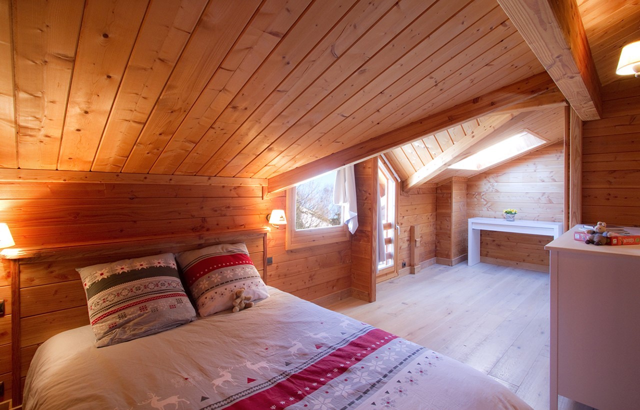 Les Deux Alpes Location Chalet Luxe Wallisite Chambre