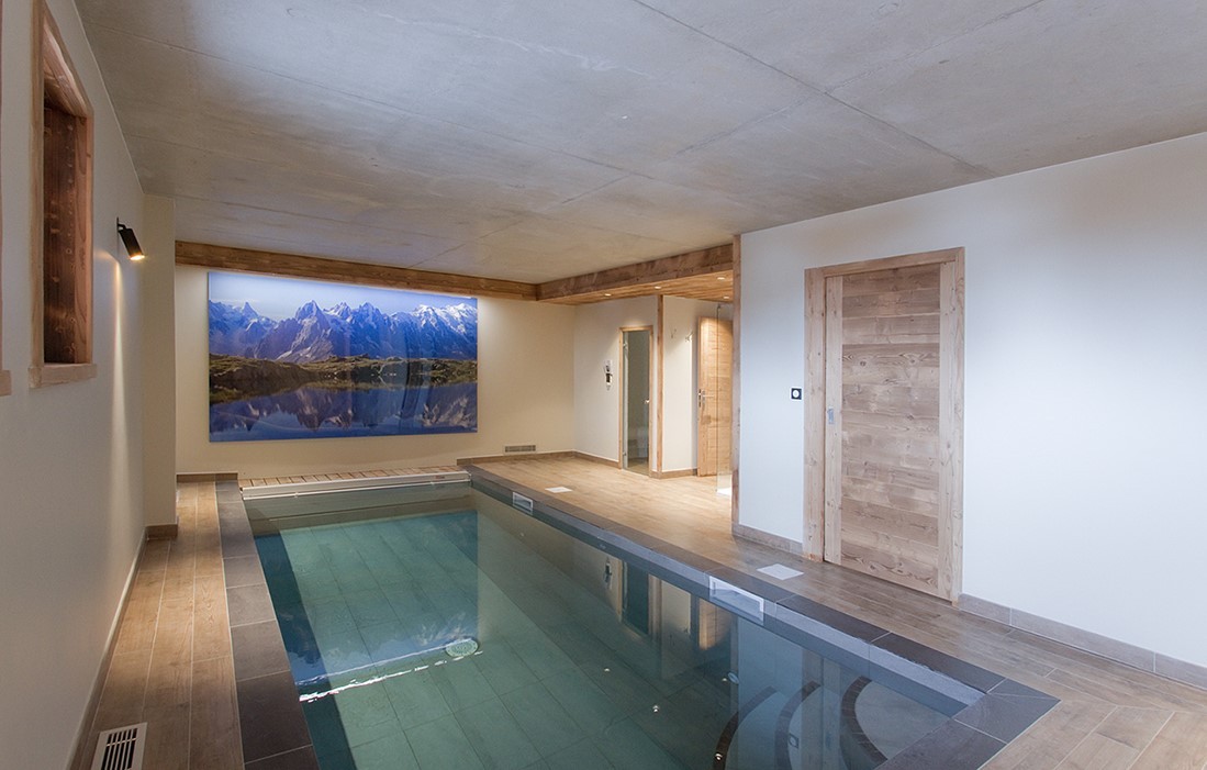 Les Deux Alpes Location Chalet Luxe Wallomia Piscine